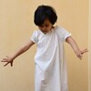 Girl's Elva Nightdress, White - Pajamas - 2