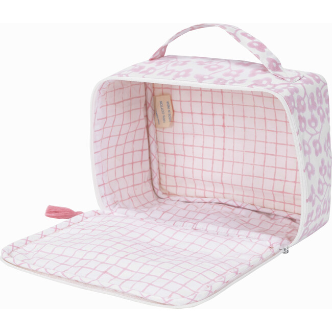Delphine Toiletry Bag, Pink
