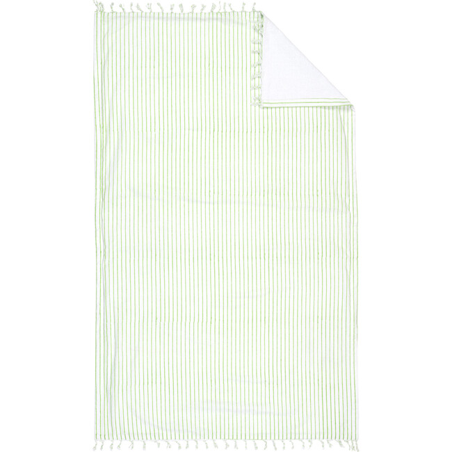 Isabel Beach Towel, Spring Green - Towels - 1
