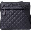 Metro Flat Crossbody, Black - Bags - 1 - thumbnail