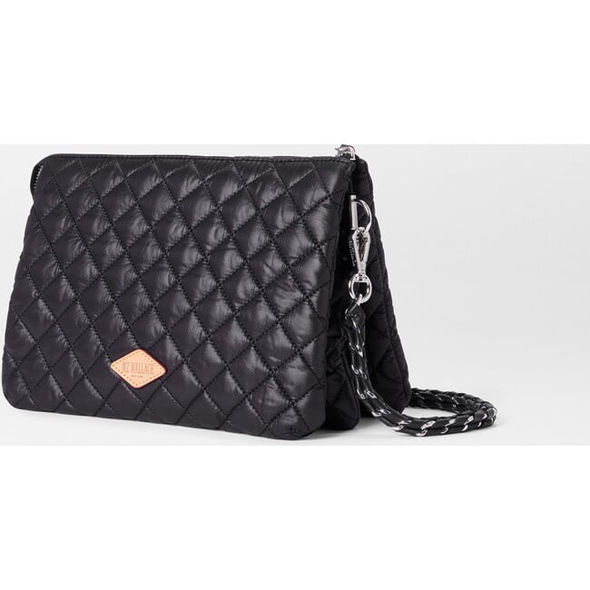 Large Crosby Pippa Bag, Black - Bags - 4