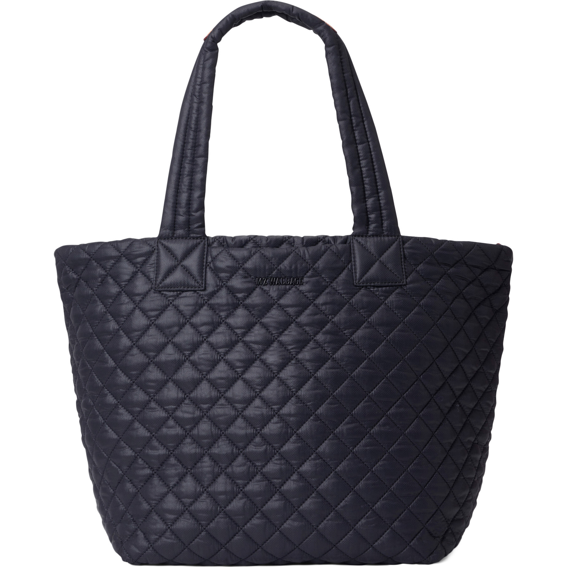 Medium Metro Tote Deluxe, Black - Bags - 1
