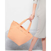 Medium Metro Tote Deluxe, Peach - Bags - 2