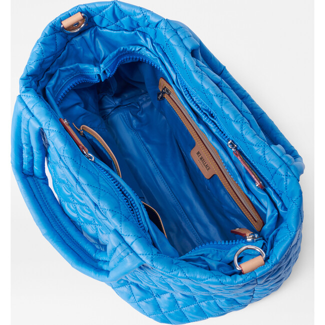 Small Metro Tote Deluxe, Ocean - Bags - 5