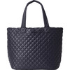 Large Metro Tote Deluxe, Black - Bags - 1 - thumbnail