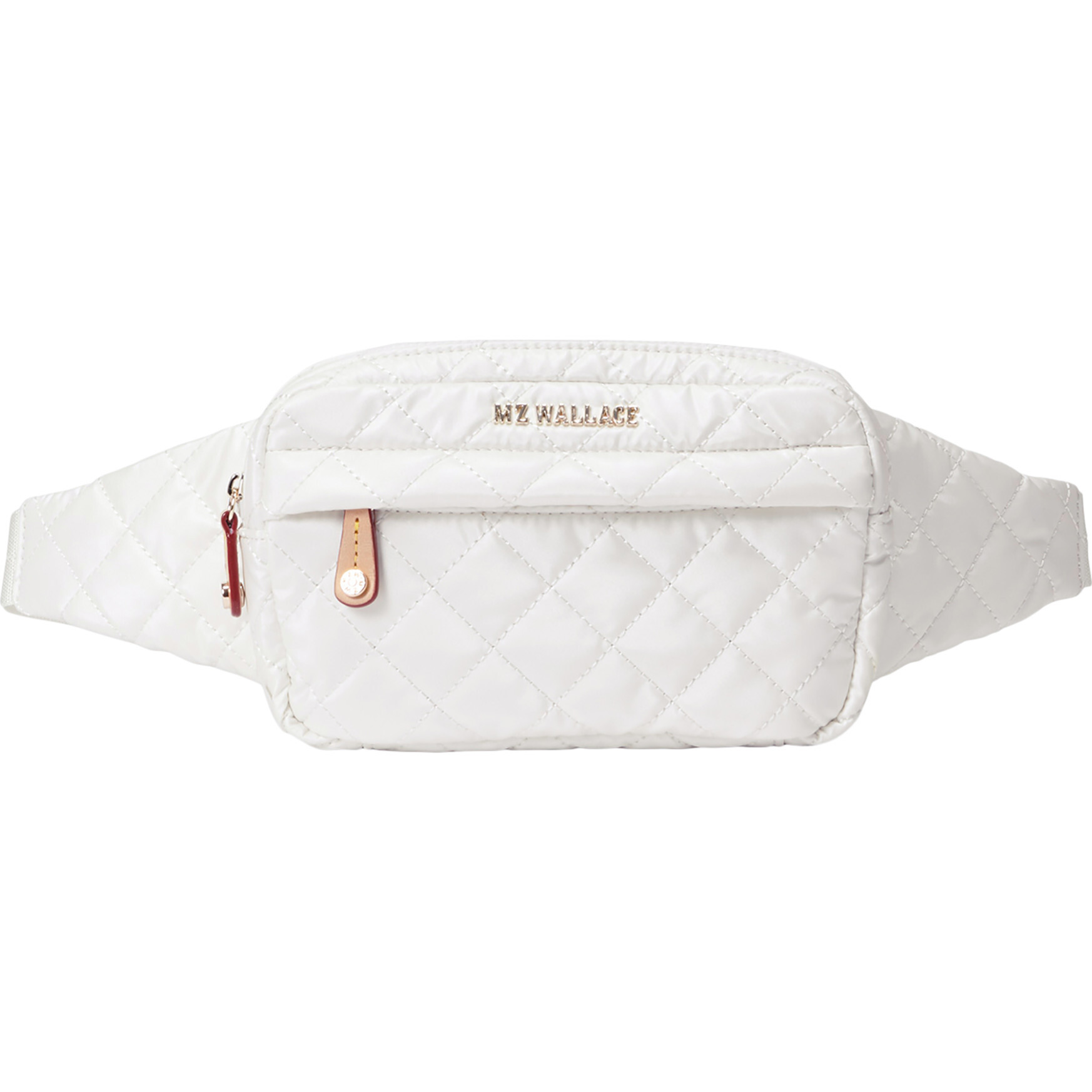 New MZ WALLACE Pearl White Belt Bag w/Supergoop Snow Day SPF Kit LIMITED  EDITION