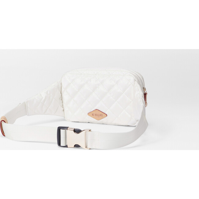 Metro Belt Bag, Pearl Metallic - Bags - 4