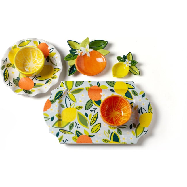 Orange Shaped Tray - Accents - 2