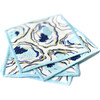 Oyster Print Cocktail Napkins, Set Of 4 - Accents - 3