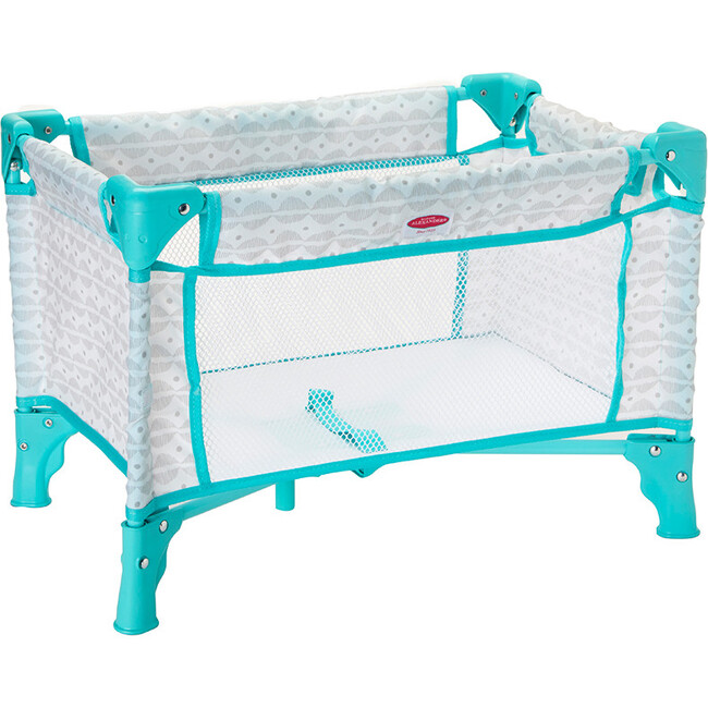 Soft Gray Pack and Play - Dolls - 1