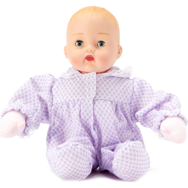 Lavender Check Huggums Light Skin Tone - Dolls - 1