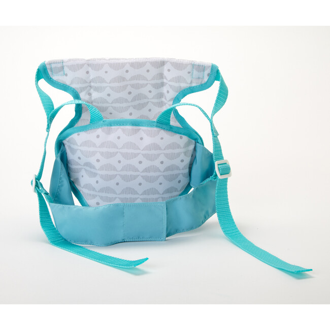 Soft Gray Fabric Doll Carrier - Dolls - 2