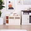 Robin Large Wooden Cat Litter Box, Powder Snow - Pet Crates & Kennels - 2