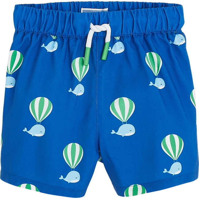 Toddler HotAir Balloon Swim Shorts, Blue Jacadi Swim