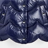 Color Block Puffer Jacket, Navy & White - Jackets - 6