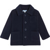 Toddler Polar Fleece Utility Jacket, Navy Blue - Jackets - 1 - thumbnail