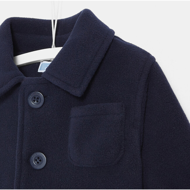Toddler Polar Fleece Utility Jacket, Navy Blue - Jackets - 3