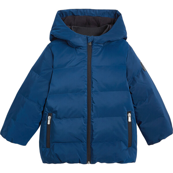 Puffer Jacket, Navy Blue - Jacadi Boy Clothing | Maisonette