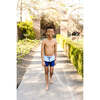 Jude Boardshorts, Blue Navy Colorblock - Swim Trunks - 3