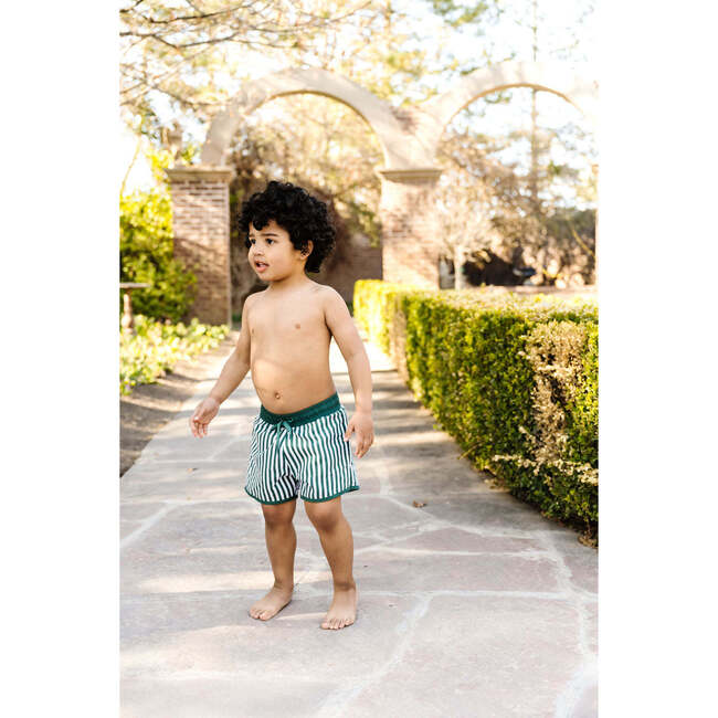 Jude Boardshorts, Forest Stripe - Swim Trunks - 3