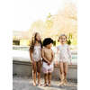 Lola Shoulder Tie One Piece, Vintage Rose Beige - One Pieces - 4