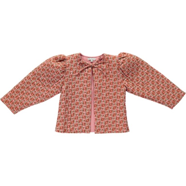 Matilde Quilted Jacket Pink Florals - Jackets - 1