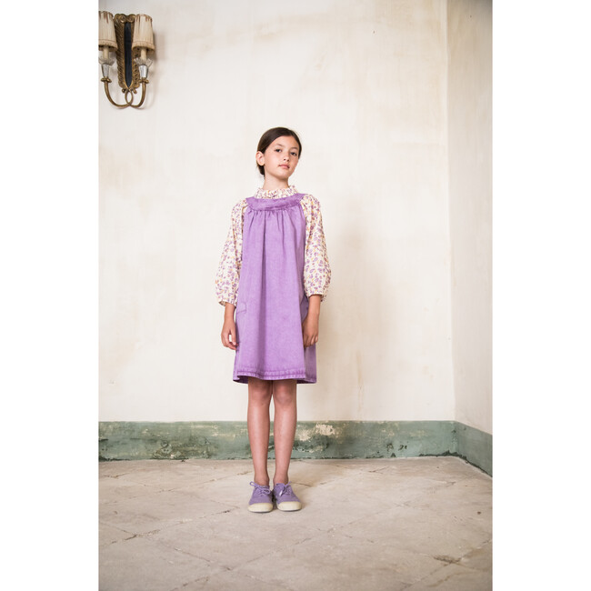 Eloise Pinafore, Dusty Lavender - Skirts - 3