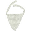 Eleanor Crochet Scarf ,Natural - Scarves - 1 - thumbnail
