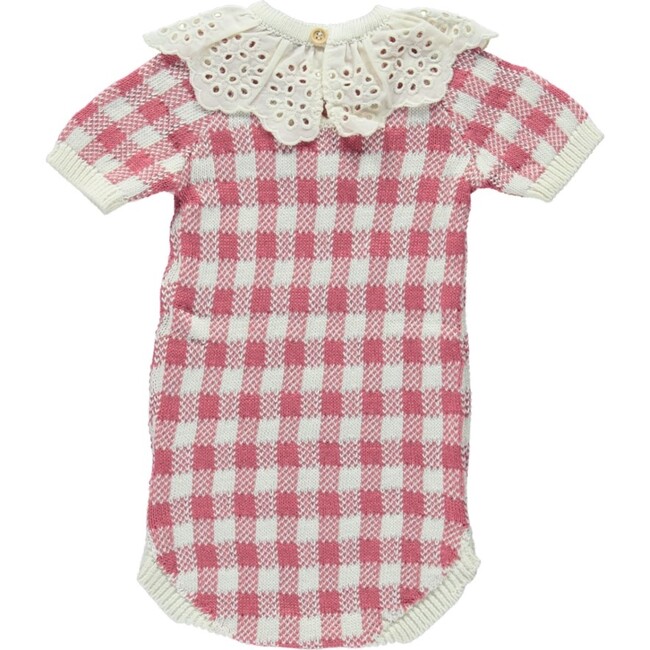 Marie Romper, Rose Gingham - Rompers - 2