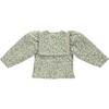 Laura Quilted Jacket, Green Garden - Jackets - 2