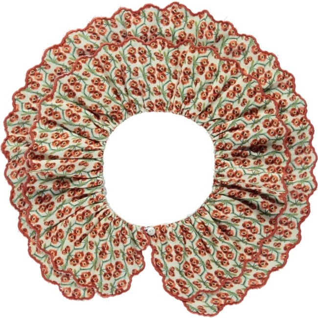 Matilde Collar, Natural Florals - Scarves - 1