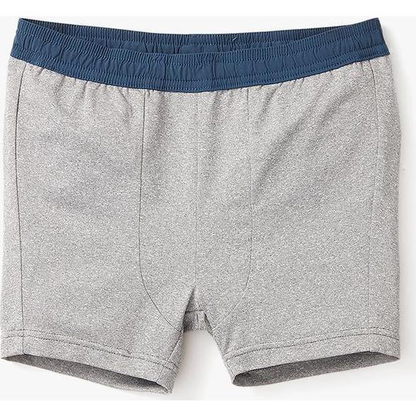 Kids Anchor Swim Trunk, Yellow Tropics - Swim Trunks - 2