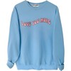 Women's Wavy Print Love You More Sweatshirt - Sweatshirts - 1 - thumbnail