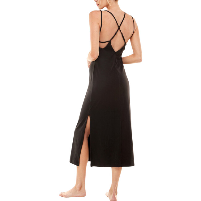 Women's Lola Dress, Solid Black - Dresses - 2