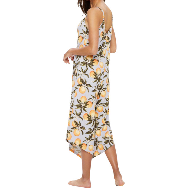 Women's Olivia Jumpsuit, Lavender Oranges - Rompers - 3