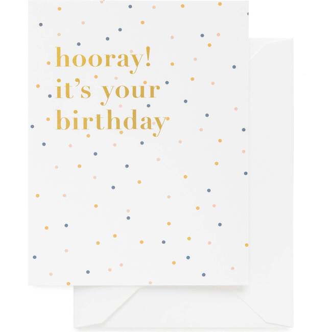 Hooray! It's Your Birthday Card