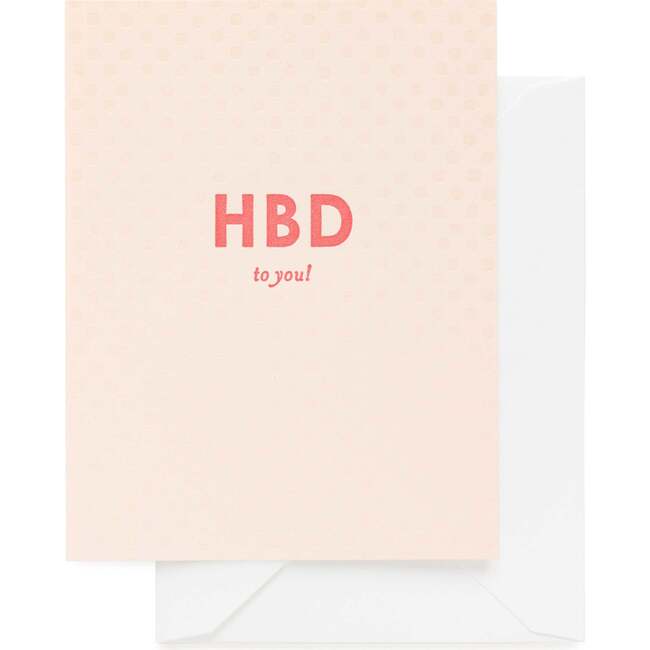 HBD To You Card