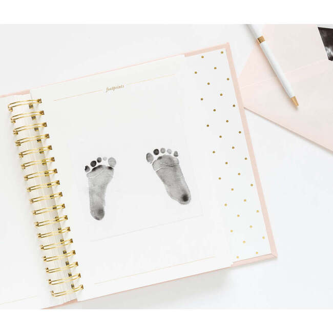 Baby Book, Rose Linen - Paper Goods - 4