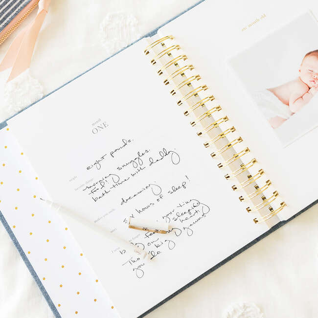 Baby Book, Pale Pink - Paper Goods - 6