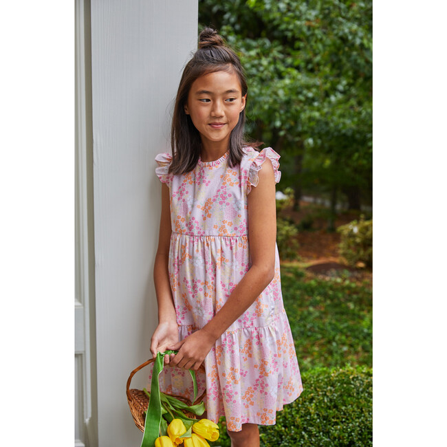 Tiered Charleston Dress, Derby Floral - Dresses - 2
