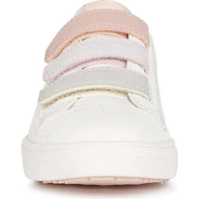 Pastel Velcro Sneakers, White - Sneakers - 2