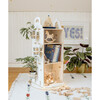 My Mini 360-Degree Cottage Bookshelf, White - Bookcases - 2