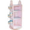 My Mini 360-Degree Cottage Bookshelf, Pink/Grey - Bookcases - 3