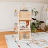 My Mini 360-Degree Cottage Bookshelf, White - Bookcases - 5