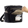 Peek-A-Boo Hobo Backpack, Black - Diaper Bags - 3