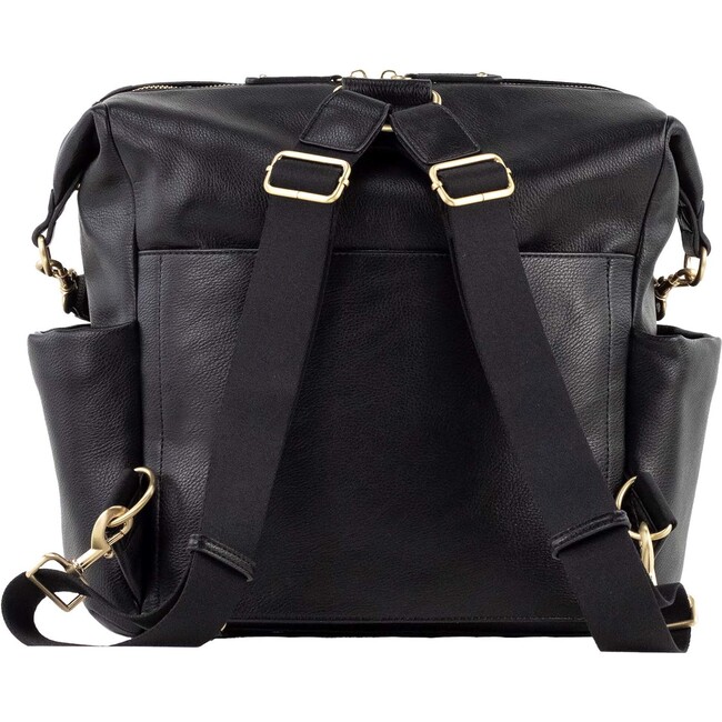 Peek-A-Boo Hobo Backpack, Black - Diaper Bags - 4