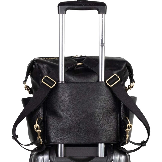 Peek-A-Boo Hobo Backpack, Black - Diaper Bags - 8