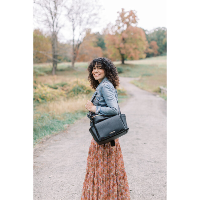 Peek-A-Boo Hobo Backpack, Black - Diaper Bags - 9