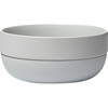 Cling Silicone Bottom Bowl, Light Grey - Pet Bowls & Feeders - 1 - thumbnail