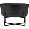 Simple Solid Bowl & Stand, Matte Black - Pet Bowls & Feeders - 1 - thumbnail